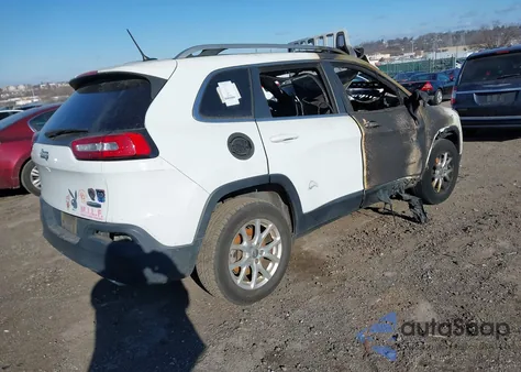 2017 Jeep Cherokee Latitude 4X4 from USA, damaged, VIN 1C4PJMCS6HW529977